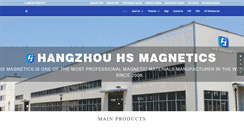 Desktop Screenshot of hsmagnet.com